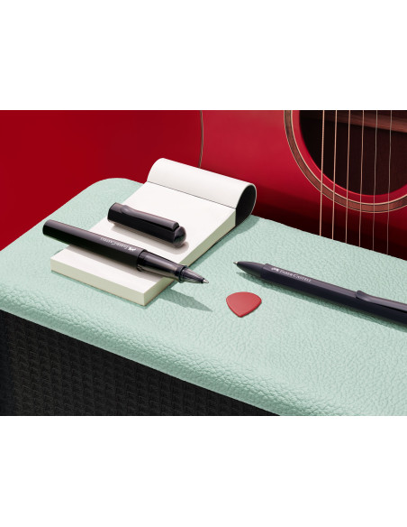 FC140504,Pix hexo negru faber-castell