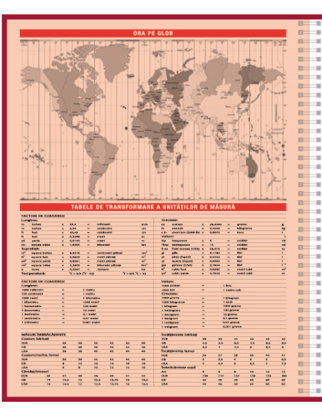 EGOPREMIERVR11,Agenda a4 nedatata rosie 2026 premier ego