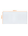 NB1915705,Whiteboard magnetic 240 x 120 cm essentials nobo