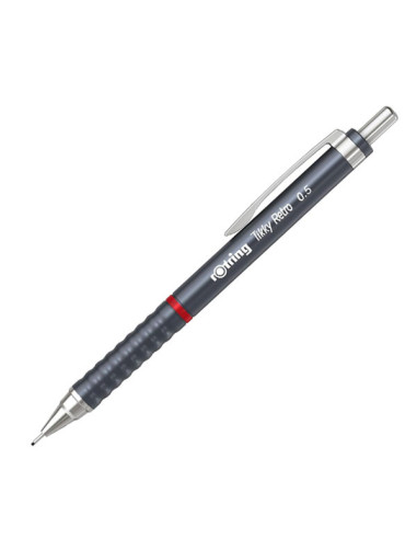 RO2202567,Creion mecanic Rotring Tikky 3 RO2202567, 0.5 mm, Gri retro