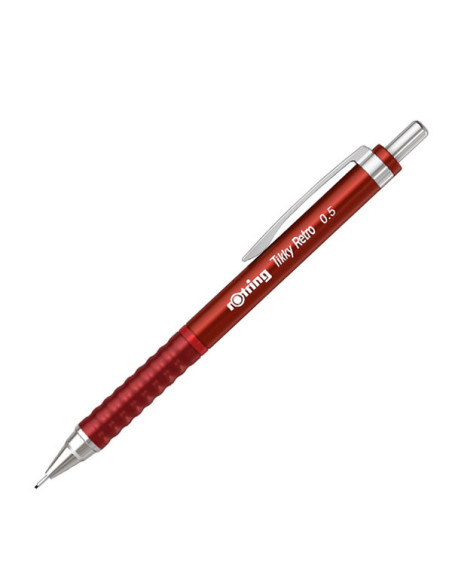 RO2202568,Creion mecanic Rotring Tikky 3 RO2202568, 0.5 mm, Rosu retro