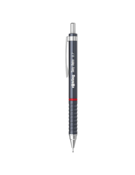 RO2202570,Creion mecanic Rotring Tikky 3 RO2202570, 0.7 mm, Gri retro