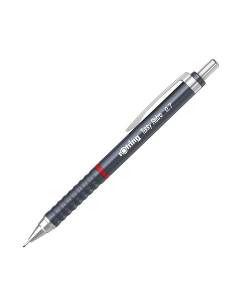 RO2202570,Creion mecanic Rotring Tikky 3 RO2202570, 0.7 mm, Gri retro