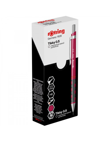 RO2214580,Creion mecanic Rotring Tikky 3 RO2214580, 0.5 mm, Magenta