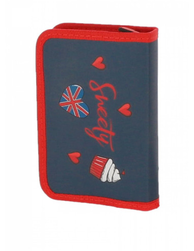 SOPE1FEN,Penar echipat 48 piese, 1 fermoar 2 extensii Pigna, England sweety