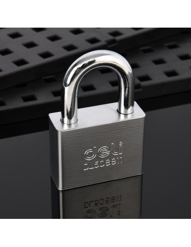 DLEDL508911,Lacat fier 50 mm Deli