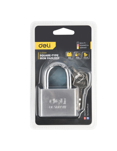DLEDL508911,Lacat fier 50 mm Deli