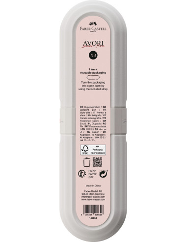 FC140664,Pix Avori Inner fire XB Faber-Castell FC140664, Portocaliu