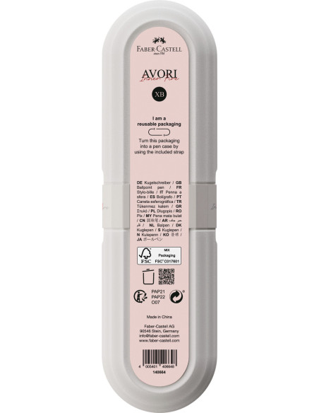FC140664,Pix Avori Inner fire XB Faber-Castell FC140664, Portocaliu