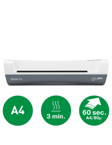 LZ74310001+,Laminator A4 Ilam home Leitz, Alb