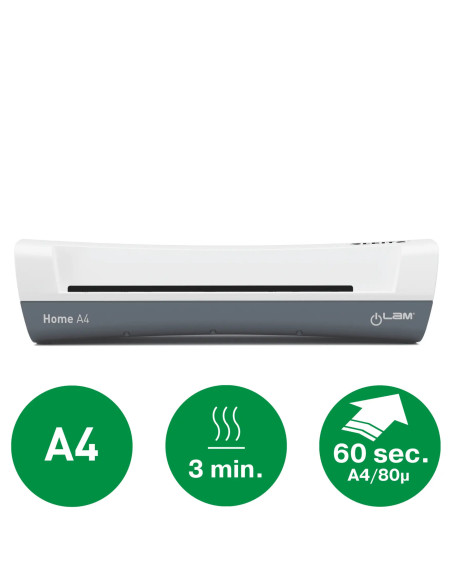 LZ74310001+,Laminator A4 Ilam home Leitz, Alb