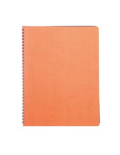 Agenda cu spira a4 nedatata portocalie siena ego