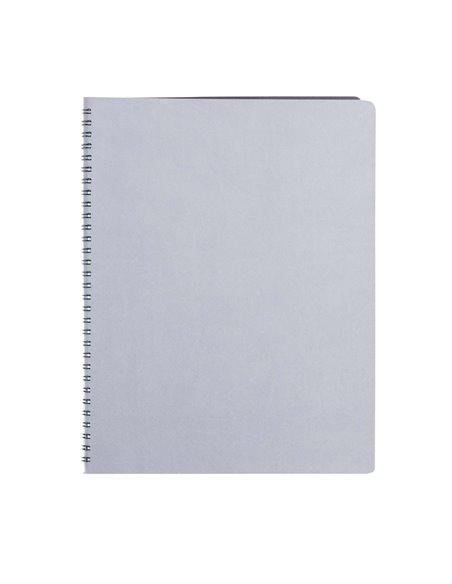 Agenda cu spira a4 nedatata gri siena ego