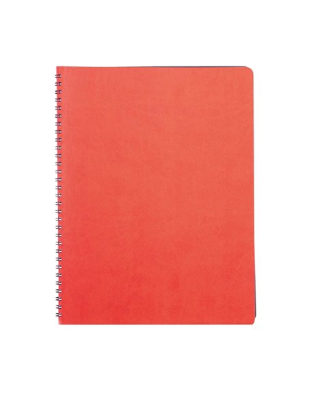 Agenda cu spira a4 nedatata rosie siena ego