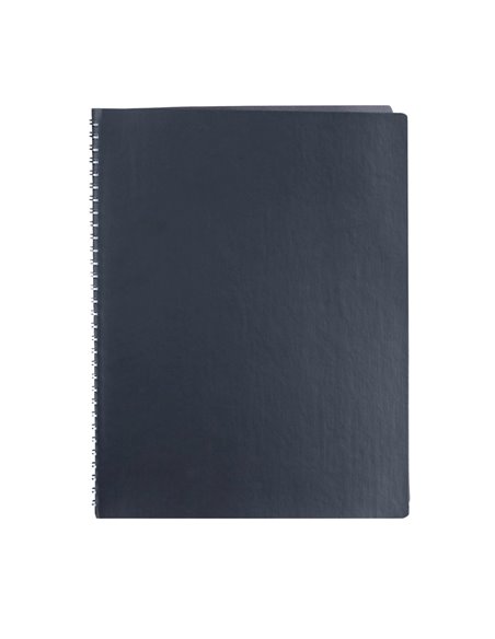 Agenda cu spira a4 nedatata neagra siena ego