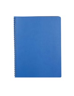 Agenda cu spira a4 nedatata albastra siena ego