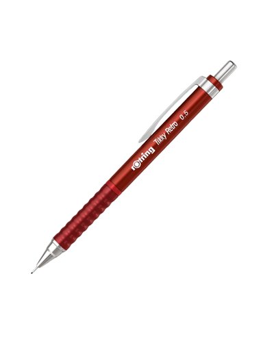 Creion mecanic 0.5mm tikky 3 rosu retro rotring
