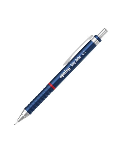 Creion mecanic 0.5mm tikky 3 albastru retro rotring