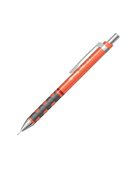 Creion mecanic Rotring Tikky 3 RO2007215, 0.5 mm, Portocaliu neon