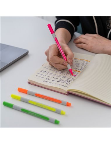 Set 4 textmarkere Schneider Shine-Up, 1-4 mm