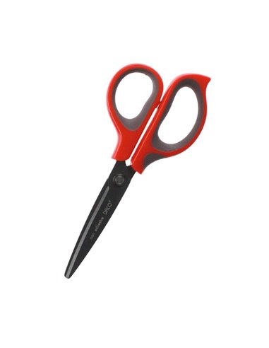 Foarfeca birou 17.5 cm Daco FF104, Rosu