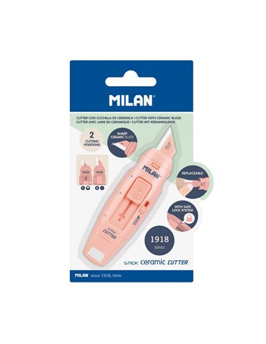Cutter lama ceramica Stick Milan 6010108P, Roz 