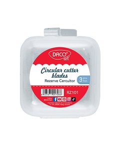 Rezerva cutter Cercuitor Daco RZ101, 3 bucati