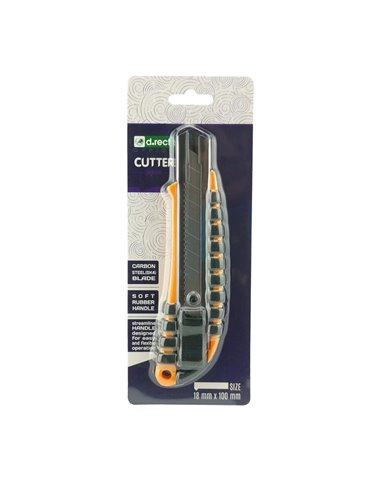 Cutter mare din plastic cu sina metalica D.RECT 2048