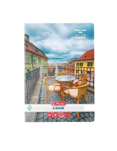 Caiet Herlitz A4 80 File Patratele Romania 2