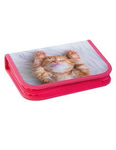 Penar echipat 42 piese Eberhard Faber, Motiv pisica 