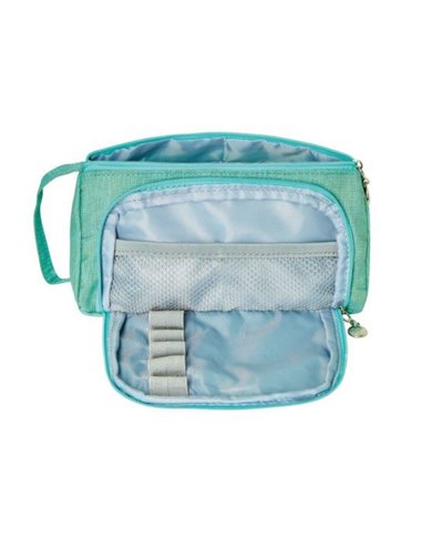 Necessaire canvas homeoffice, culoare menta