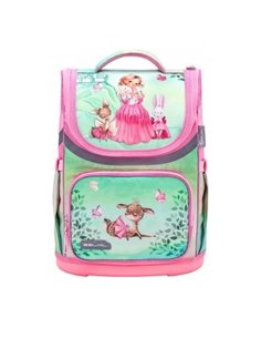 Ghiozdan neechipat mini, dimensiune 36x26x16 cm, prncess with fier