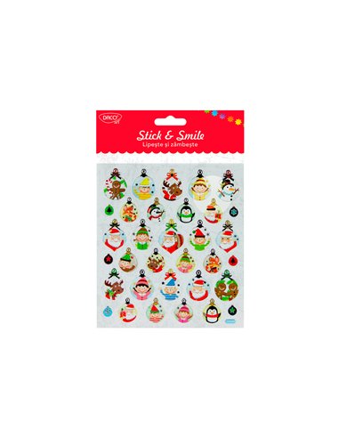 Abtibild - Ab608 Globuri Lipeste Si Zambeste Daco