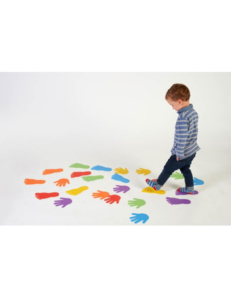 EDX63532,Urme de maini set de 6 perechi - joc de motricitate