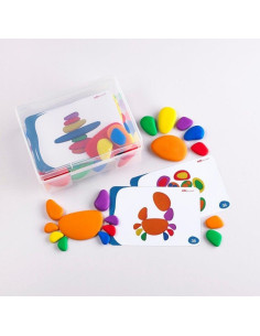 EDX13208C,Pietre CURCUBEU, set de 36, multicolor 2