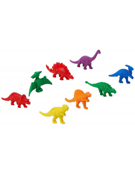 EDX13036,Joc sortare DINOZAURI 128 piese