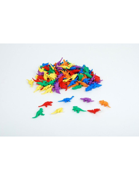 EDX13036,Joc sortare DINOZAURI 128 piese