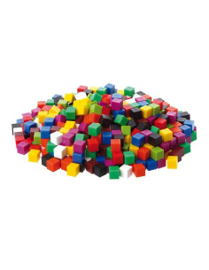 EDX13510C,Set de 1000 de cuburi colorate de 1cm cub