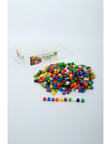 EDX13510C,Set de 1000 de cuburi colorate de 1cm cub