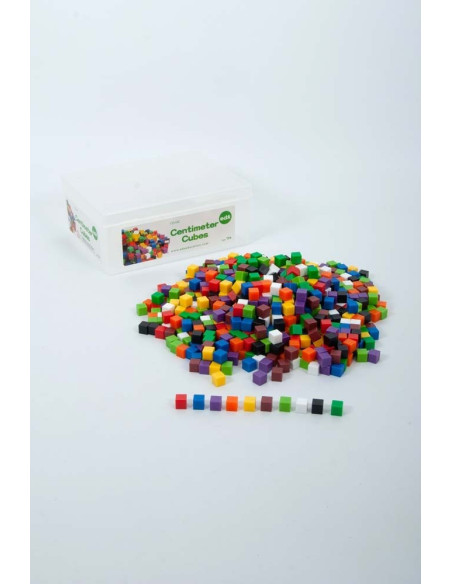 EDX13510C,Set de 1000 de cuburi colorate de 1cm cub