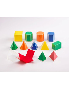 EDX21347,Set de 12 forme geometrice 2D 3D 2