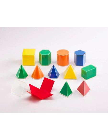 EDX21347,Set de 12 forme geometrice 2D 3D