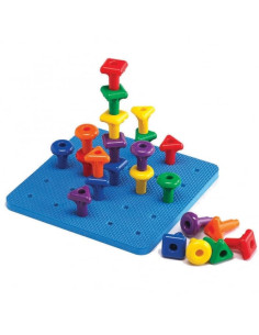 EDX39492LF,Set de 36 Cuie Gigant cu planseta de lucru