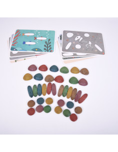 EDX15200,Pietricele curcubeu ecologice 2