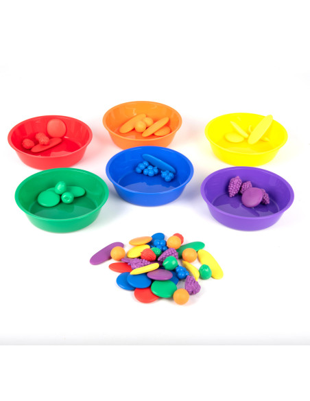 EDX15510,Set de 6 boluri colorate de sortare