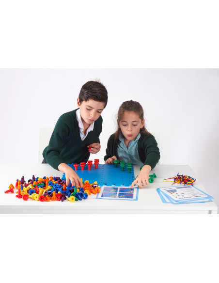 EDX39495CLF,Set de constructii geometrice Cuie Gigant