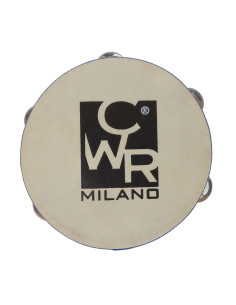 CWR06412,Tamburina 21cm cu membrana artificiala si 5 perechi de zurgalai 2