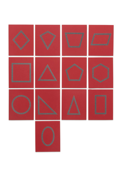 Vin86809,Placi tactile si tactile in cutie de depozitare - forme geometrice