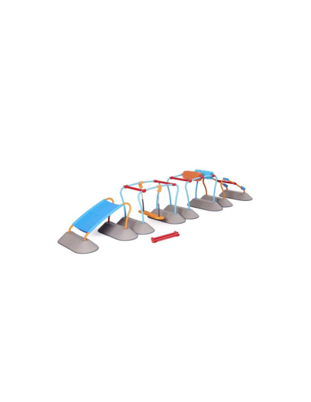 G2291,Traseu de echilibru si motricitate Mini Parkour - set mega