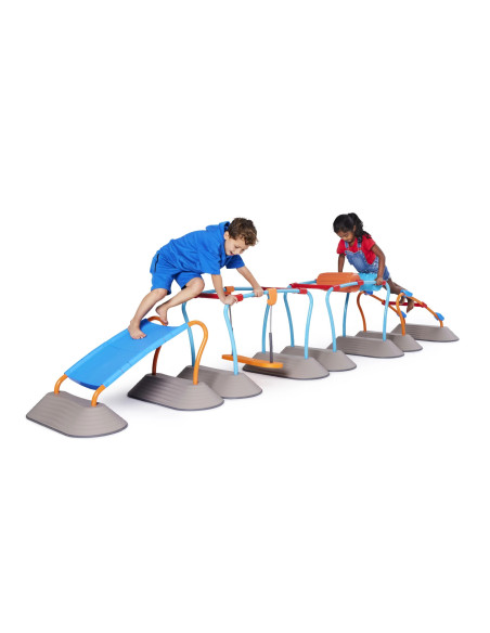 G2291,Traseu de echilibru si motricitate Mini Parkour - set mega